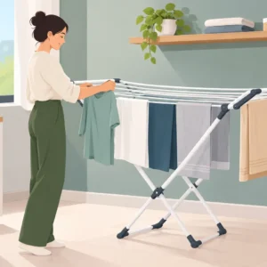 Alternativa ao varal para roupas sem complicar