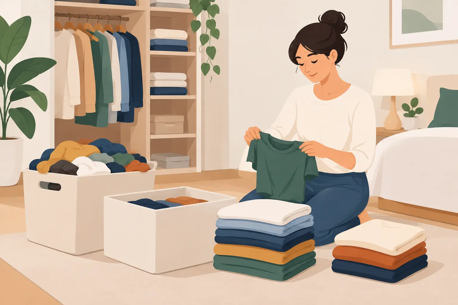 Guia para Roupas Acumuladas sem Complicar