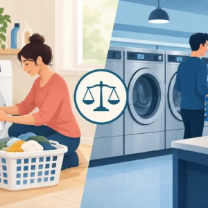 Lavar roupas em casa ou na lavanderia vale mais?